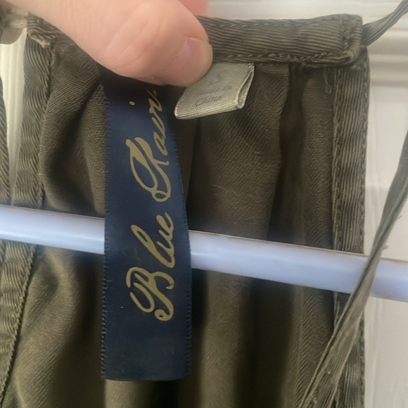 Blue Rain Ruffle Lyocell Tank - Picture 2 of 5